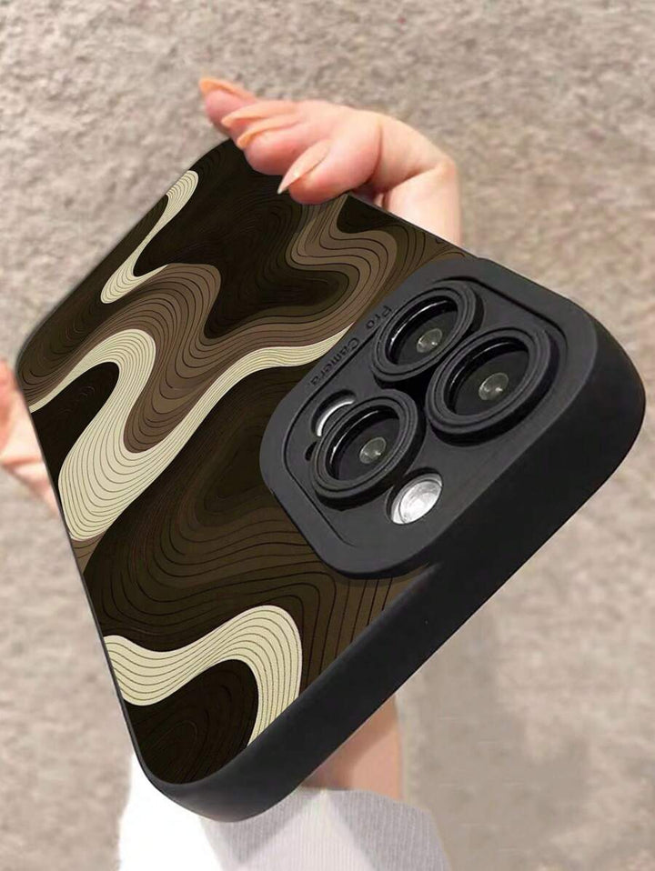 Precision-Cut Colorful Painted Anti-Drop Phone Case – Compatible with iPhone P11–P16 Series, XR, XS, SE2, 7/8G, and Galaxy Models