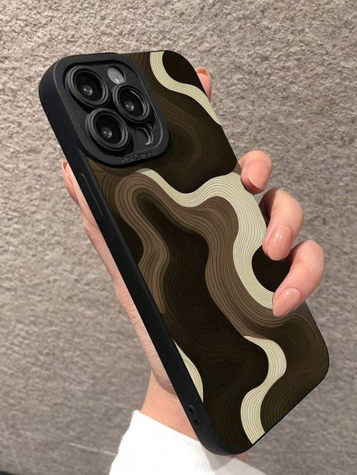 Precision-Cut Colorful Painted Anti-Drop Phone Case – Compatible with iPhone P11–P16 Series, XR, XS, SE2, 7/8G, and Galaxy Models