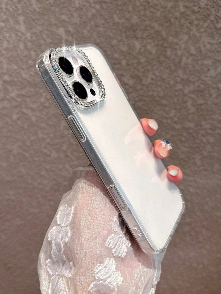 Simple Clear Acrylic Phone Case – Compatible with iPhone 7 to 16 Series (All Models)