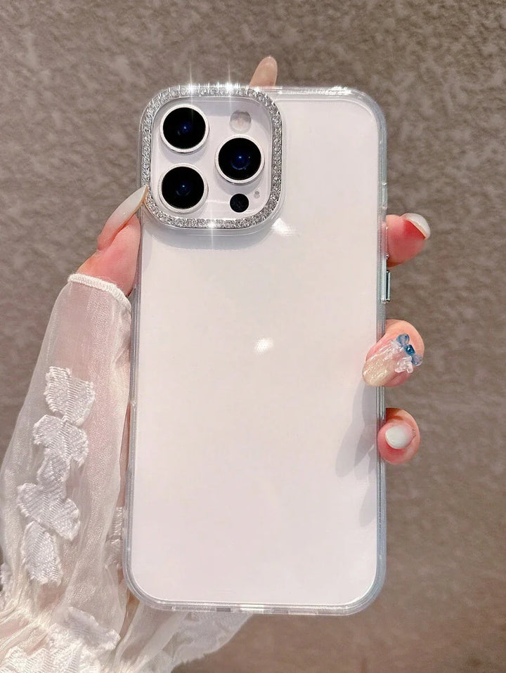 Simple Clear Acrylic Phone Case – Compatible with iPhone 7 to 16 Series (All Models)