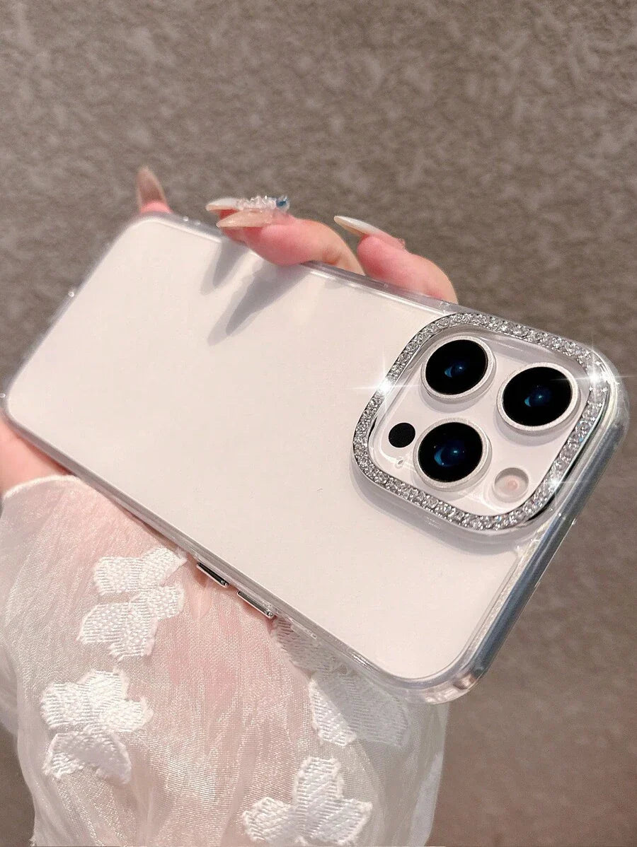 Simple Clear Acrylic Phone Case – Compatible with iPhone 7 to 16 Series (All Models)