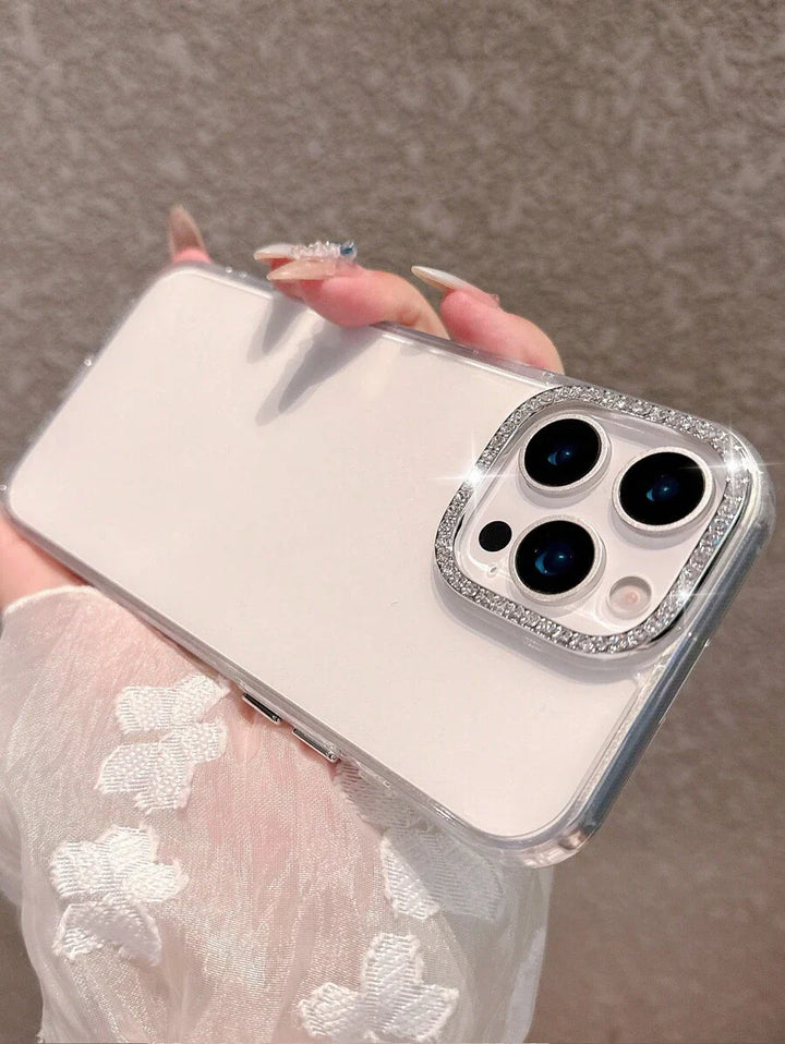 Simple Clear Acrylic Phone Case – Compatible with iPhone 7 to 16 Series (All Models)