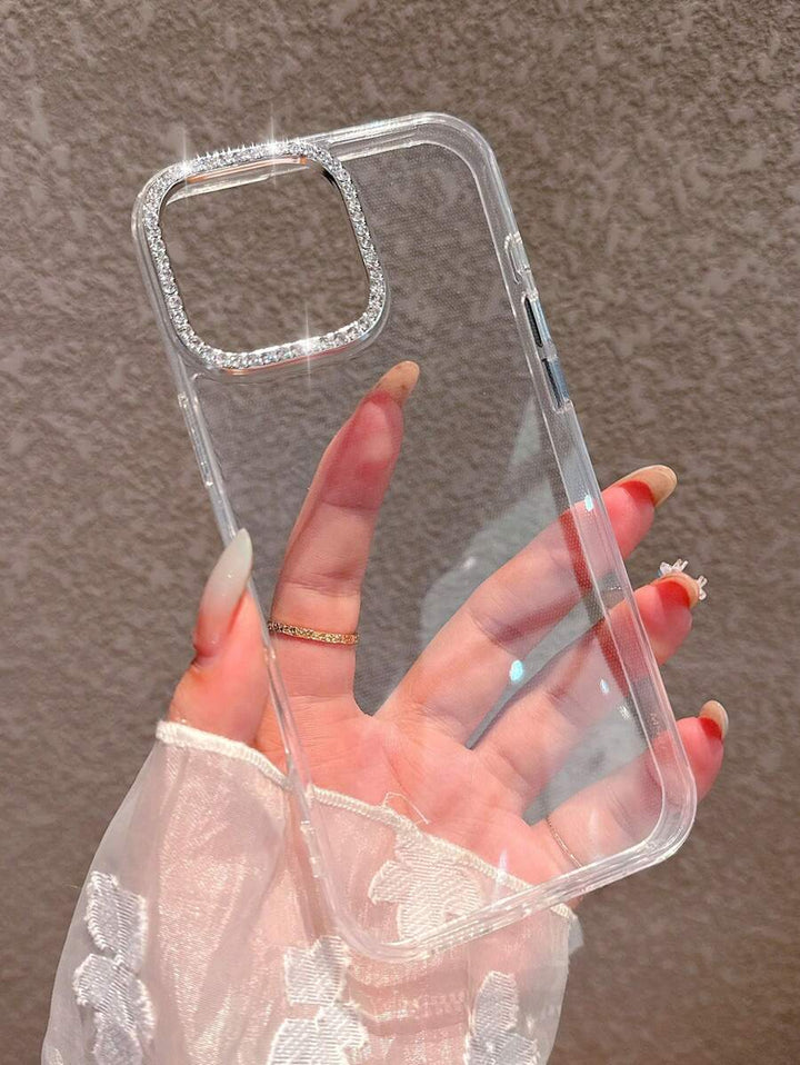 Simple Clear Acrylic Phone Case – Compatible with iPhone 7 to 16 Series (All Models)