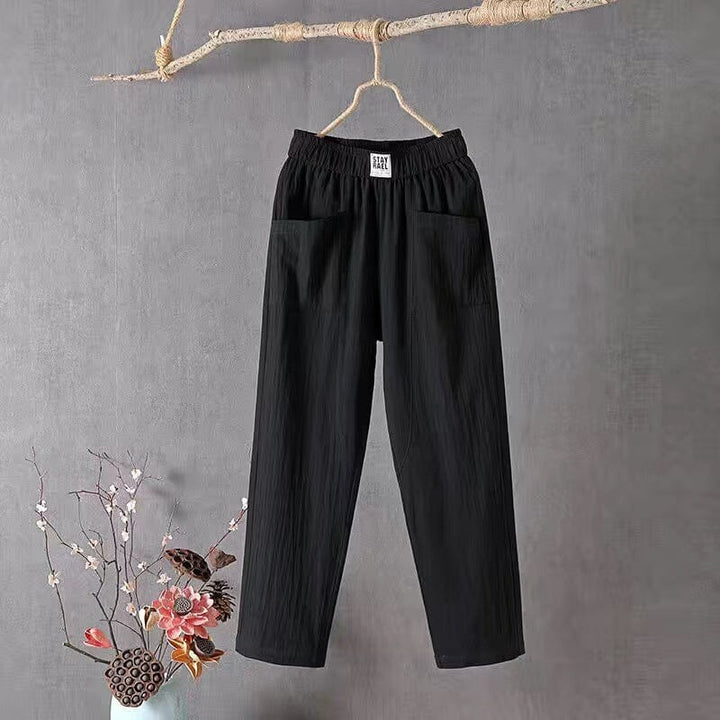 Angela Linen blend Trousers
