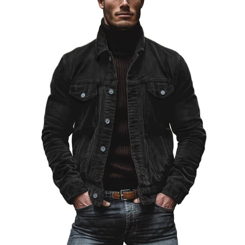 Leo Stylish Corduroy Jacket