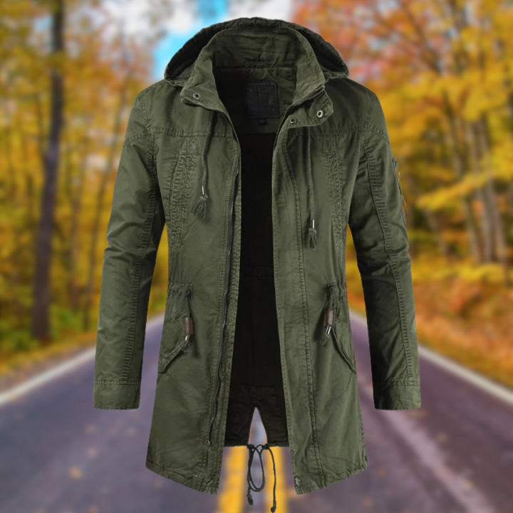 Louis Stylish Hooded Utility Jacket