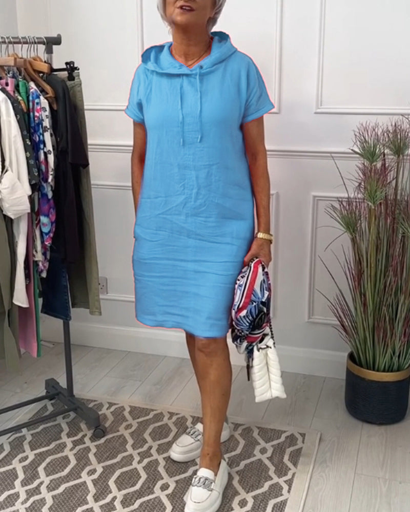 Zara Hoodie Dress