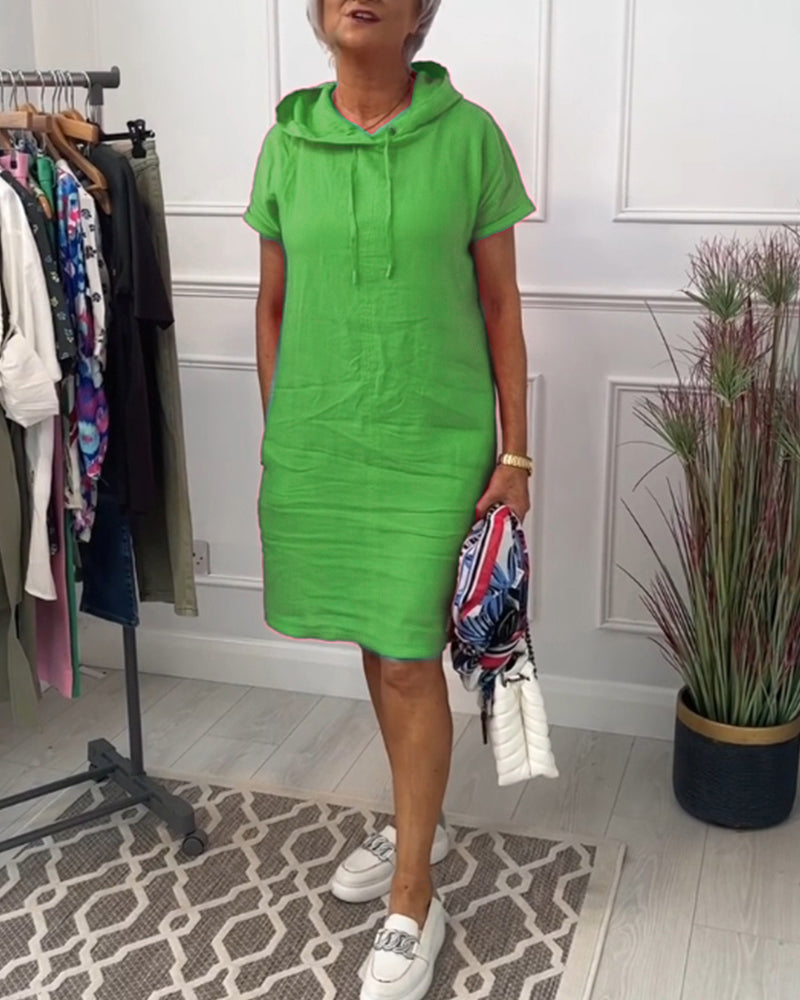 Zara Hoodie Dress