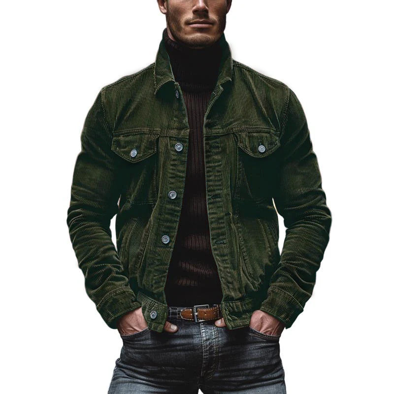 Leo Stylish Corduroy Jacket