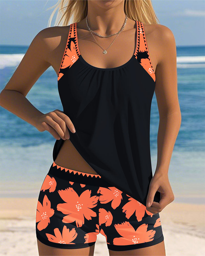 Lila Island Bloom Tankini