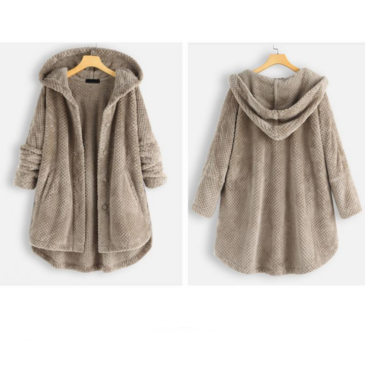 Jean Hooded Fleece Jacket