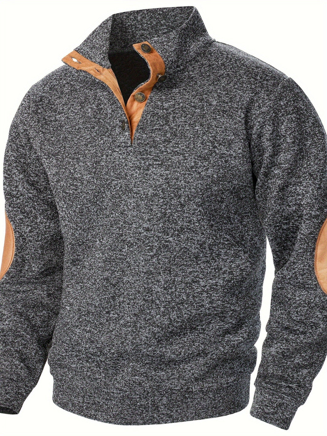 Edward Classic Quarter-Button Knit Pullover