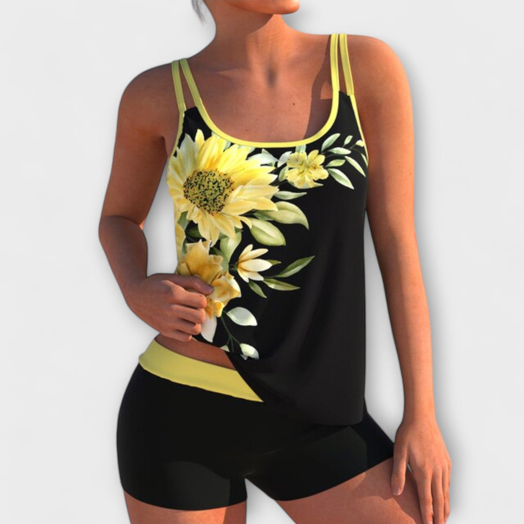 Hannah Tropical Bloom Tankini