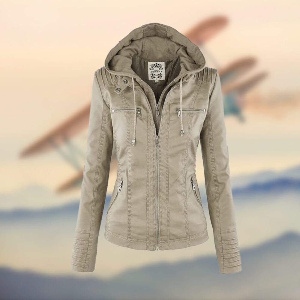 Jane Vegan Leather Jacket