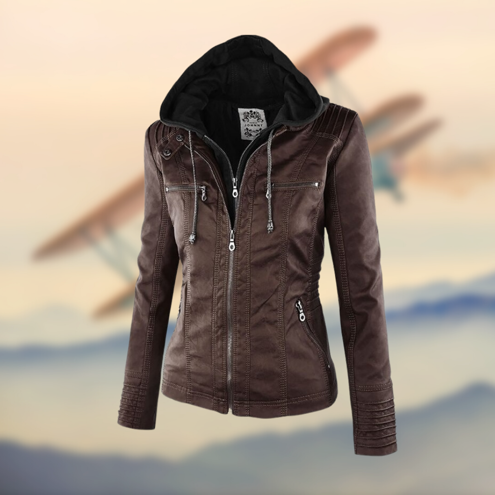 Jane Vegan Leather Jacket