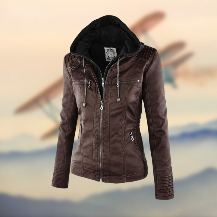 Jane Vegan Leather Jacket
