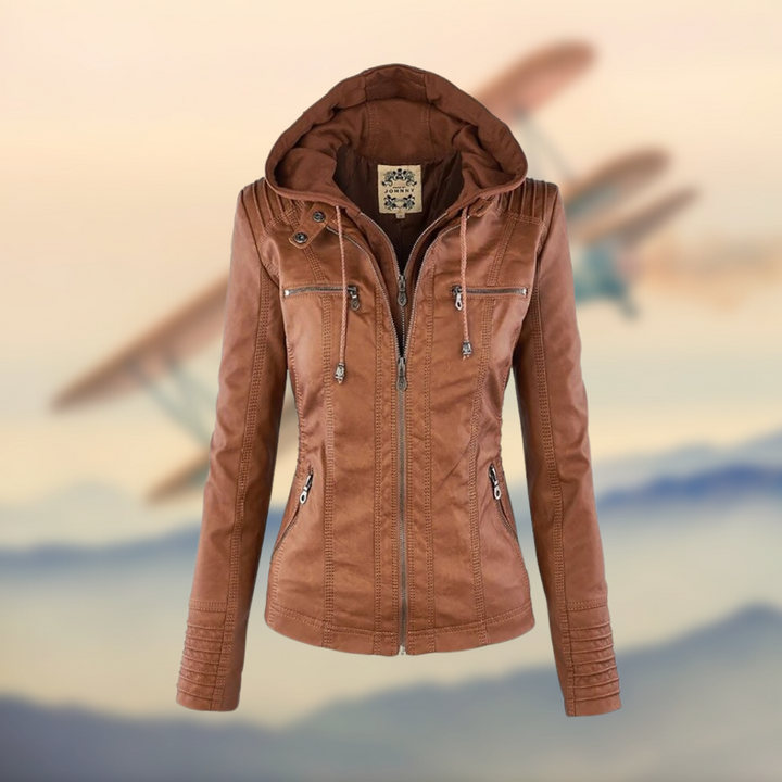 Jane Vegan Leather Jacket