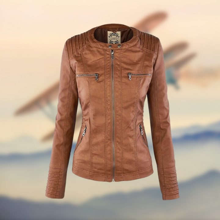 Jane Vegan Leather Jacket