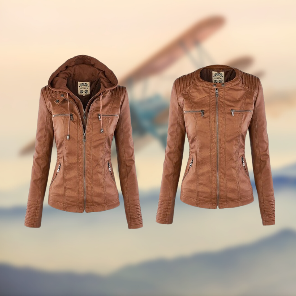 Jane Vegan Leather Jacket