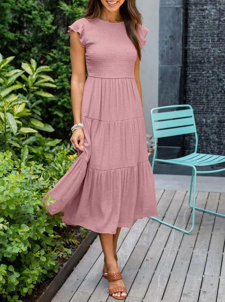 Aruba Elegant Dress with Tummy Coverage