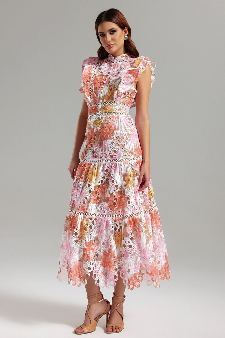 Amara Hollow Maxi Dress