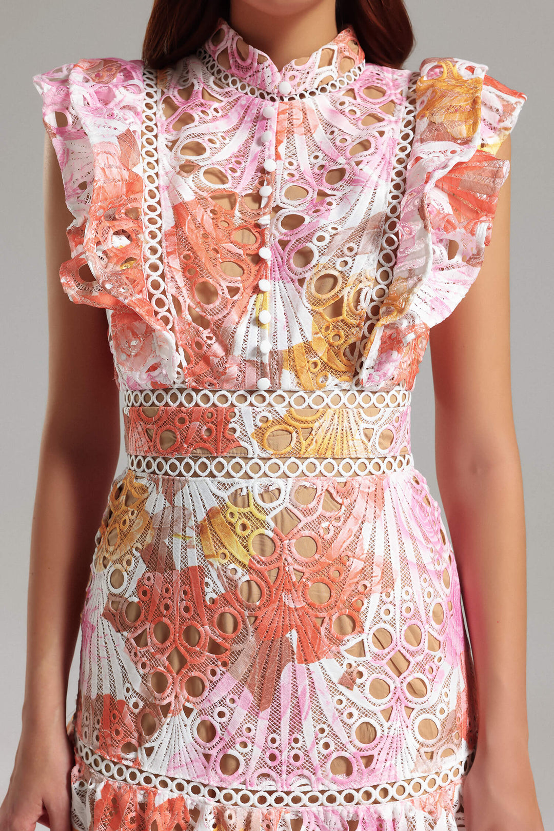 Amara Hollow Maxi Dress