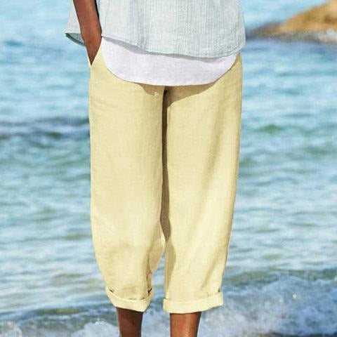 I Cindy Breezy Cropped Pants