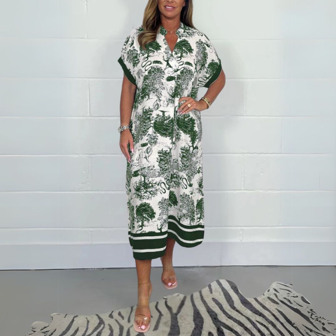 Adeline Print Dress