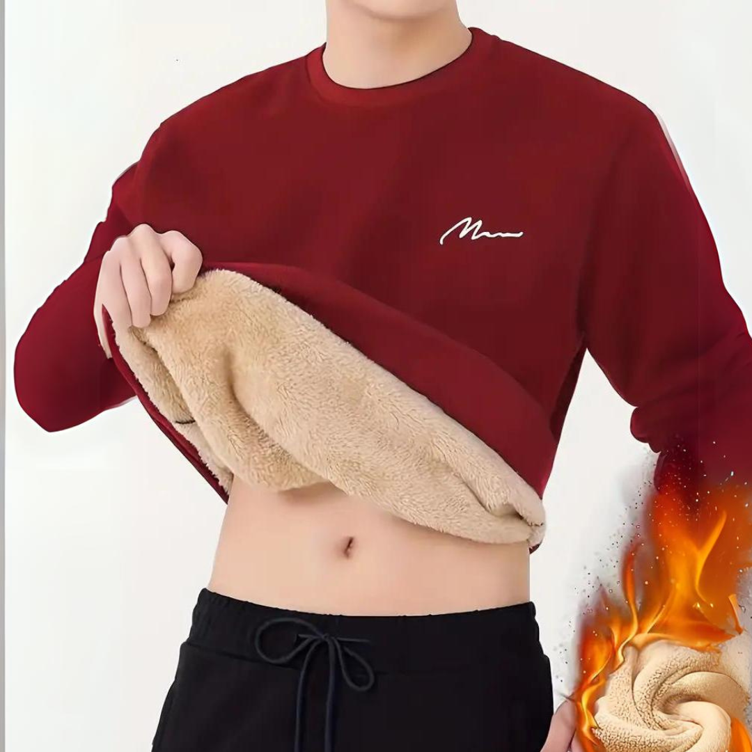 Charles Super Warm Trendy Fleece Sweatshirt