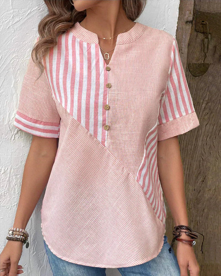 Bianca Blouse With Unique Print