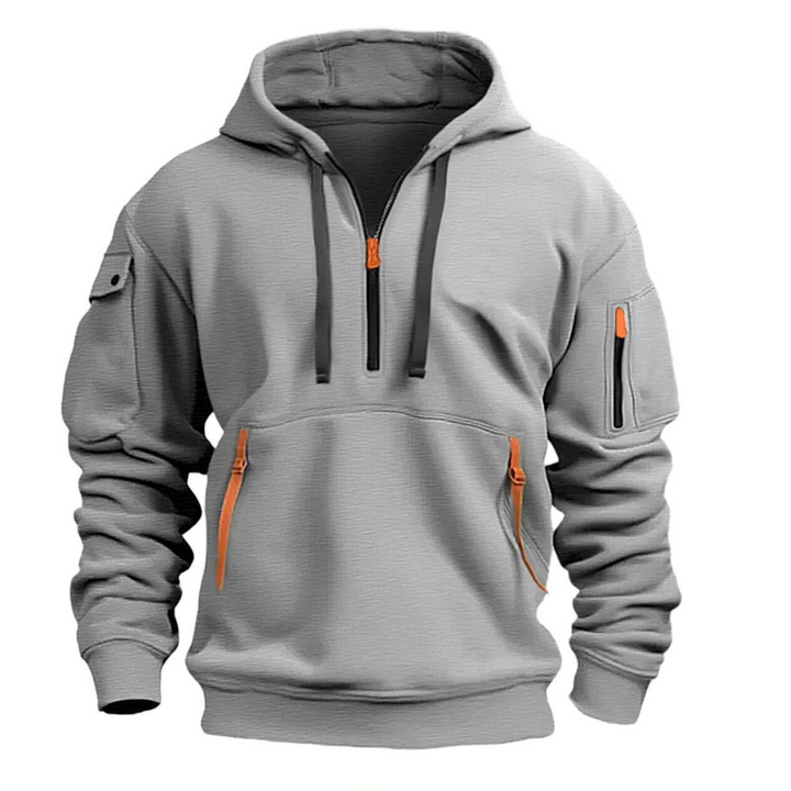 Mason Long Sleeve Multi Pocket Hoodie