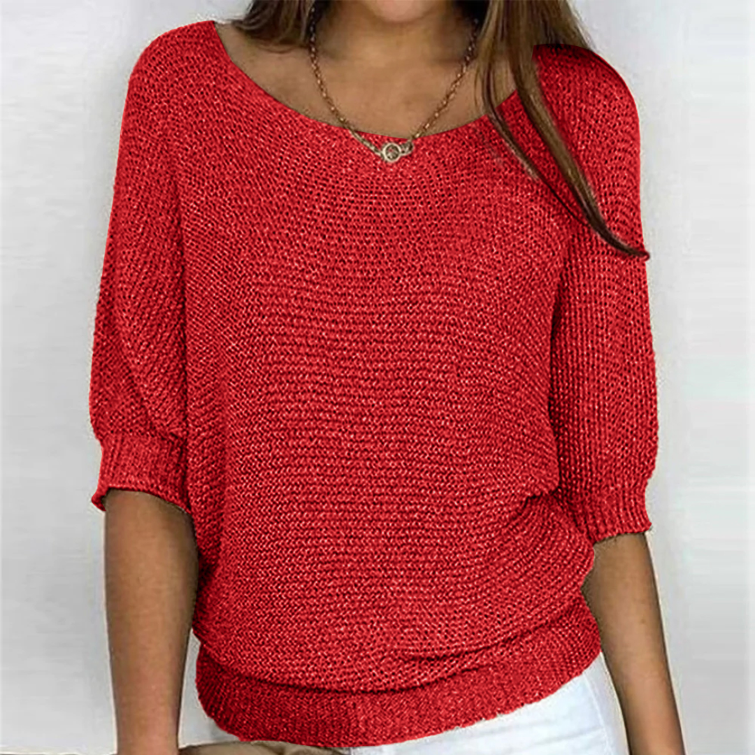 Sara Relaxed Knit Top