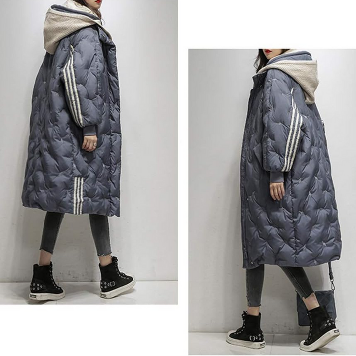 Nara Quilted Hooded Coat