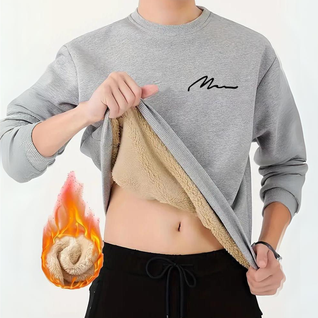 Charles Super Warm Trendy Fleece Sweatshirt