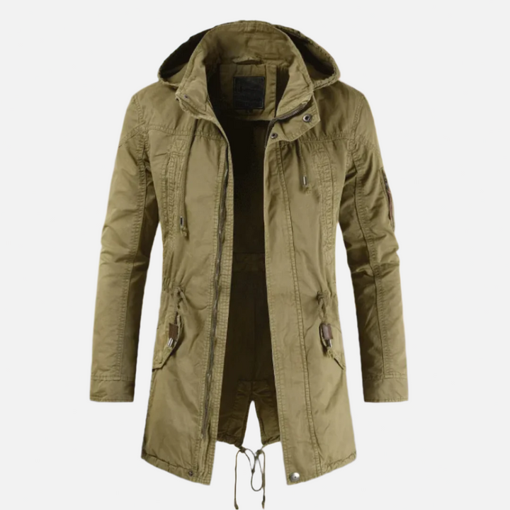 Louis Stylish Hooded Utility Jacket