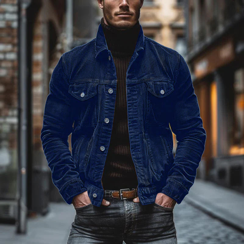 Leo Stylish Corduroy Jacket