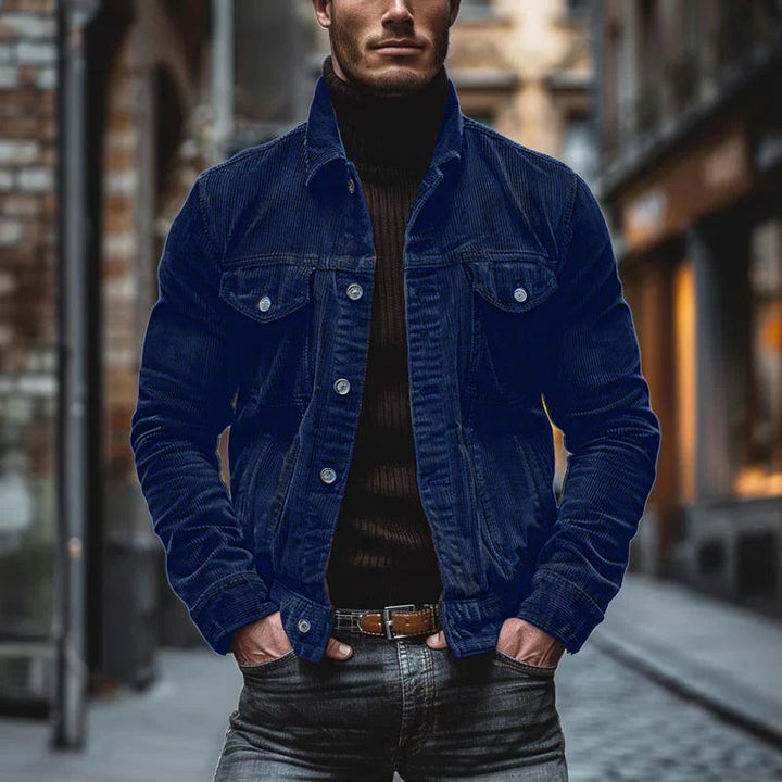Leo Stylish Corduroy Jacket