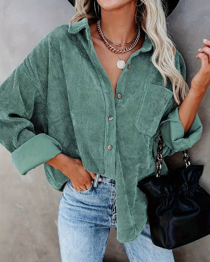 Beau Vintage velvet shirt