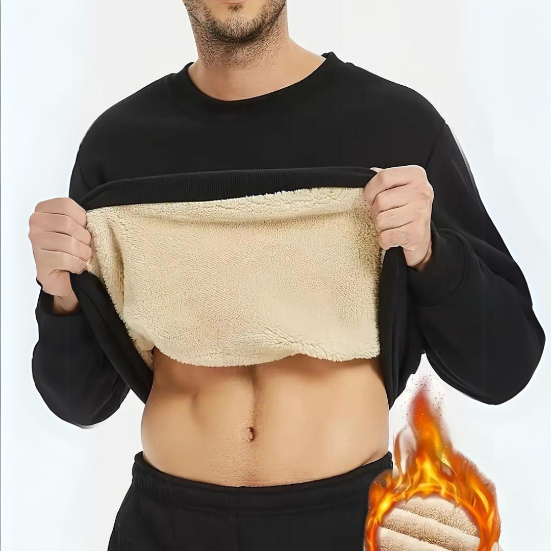 Charles Super Warm Trendy Fleece Sweatshirt
