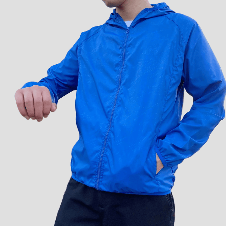 Mick Lightweight Hooded Windbreaker Jacket