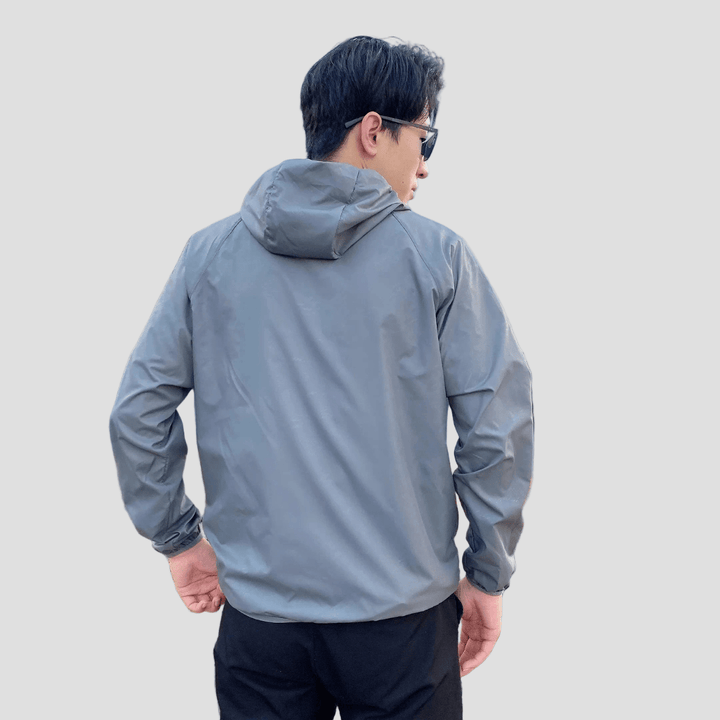 Mick Lightweight Hooded Windbreaker Jacket