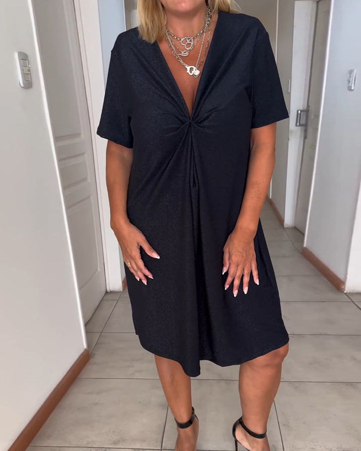 Alina V-Neck Dress