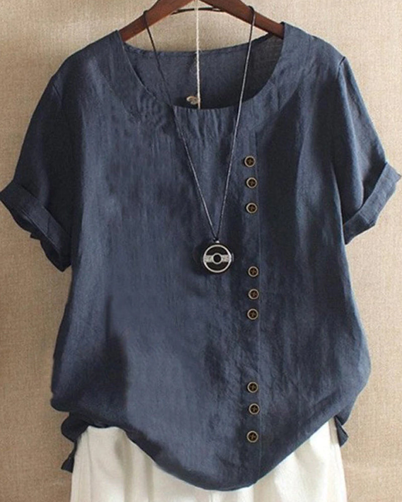 Kiona Short Sleeve Summer T-shirt