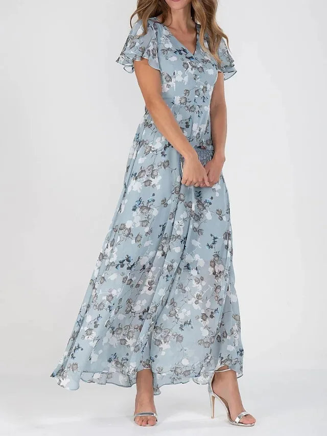 Vika Glamorous Tummy Covering Dress