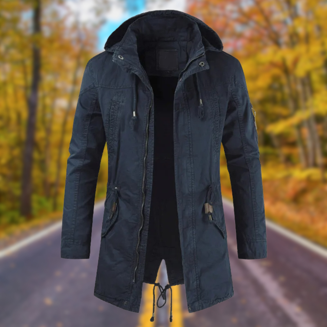 Louis Stylish Hooded Utility Jacket