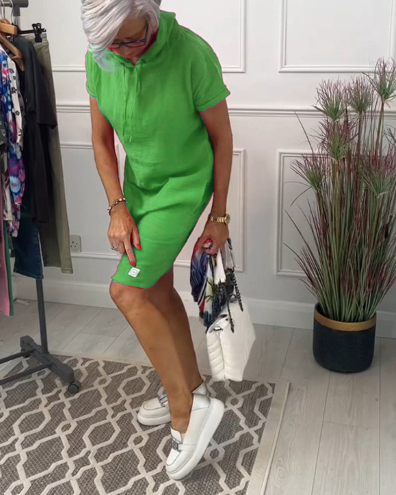 Zara Hoodie Dress