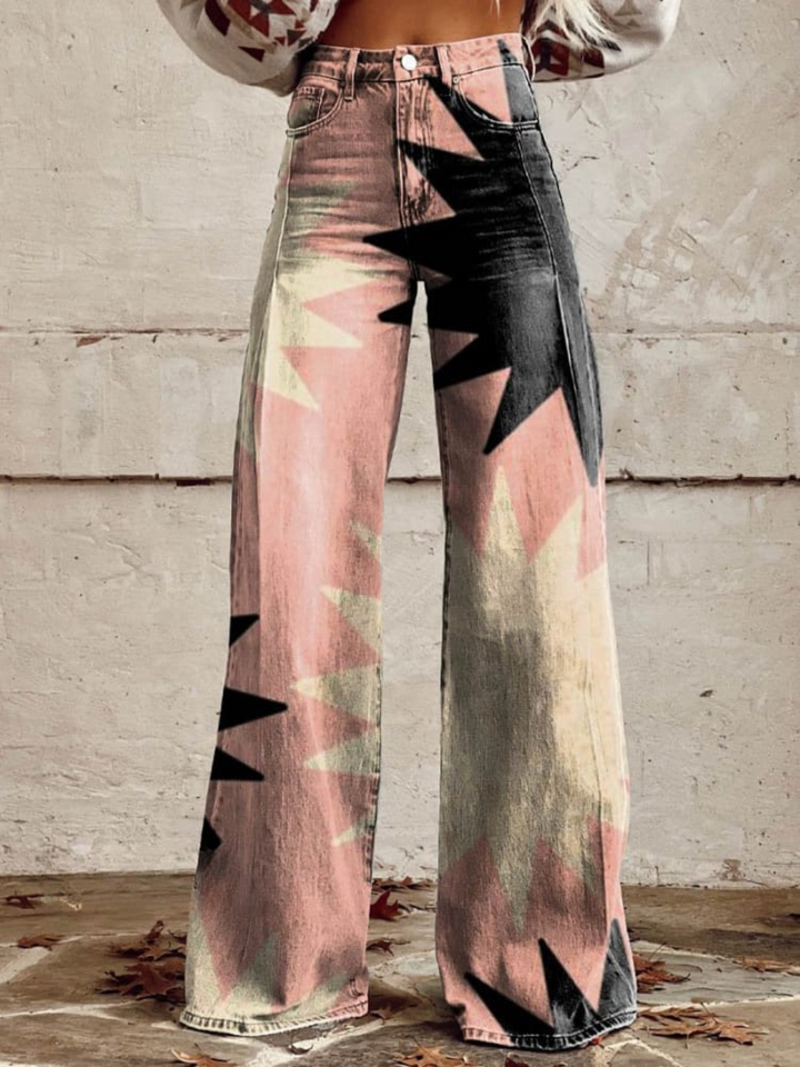 Celeste Vintage Flared Pants