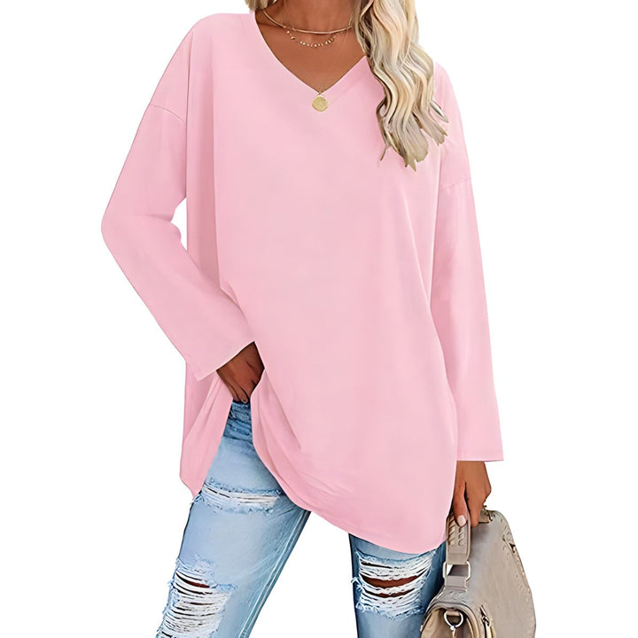 Alysée Relaxed V-Neck Sweater