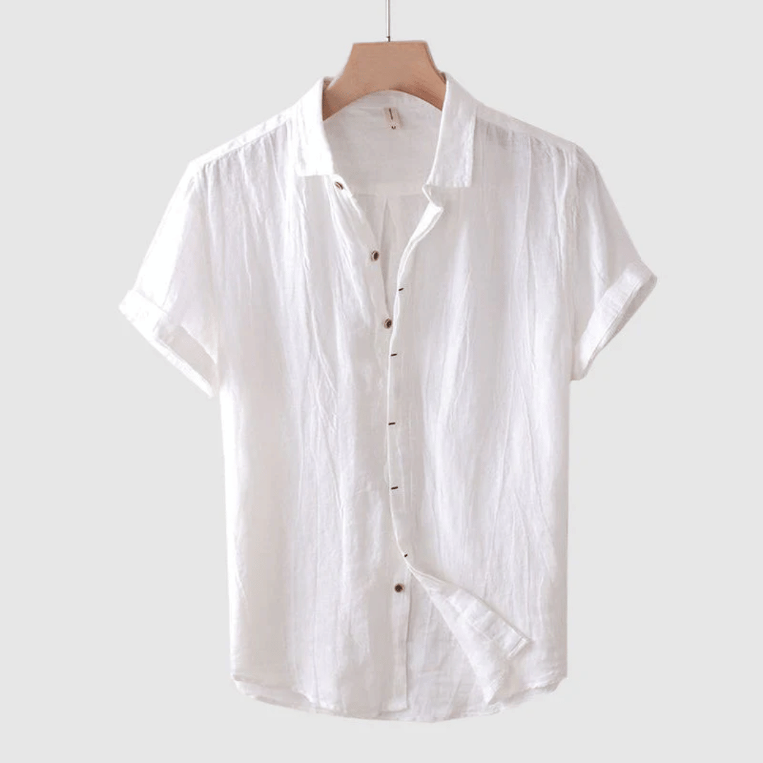 Arlo Short Sleeve Linen Shirt
