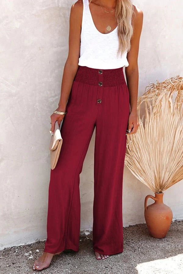 Moana Relaxed High-Waist Pants